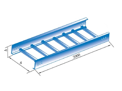 Ladder type cable tray